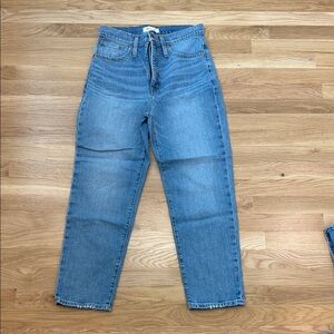Madewell Boyfriend Jeans in Medium Blue Wash